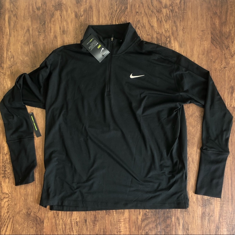 BRAND NEW Nike Quarter-Zip Dri-Fit Long-Sleeve Top